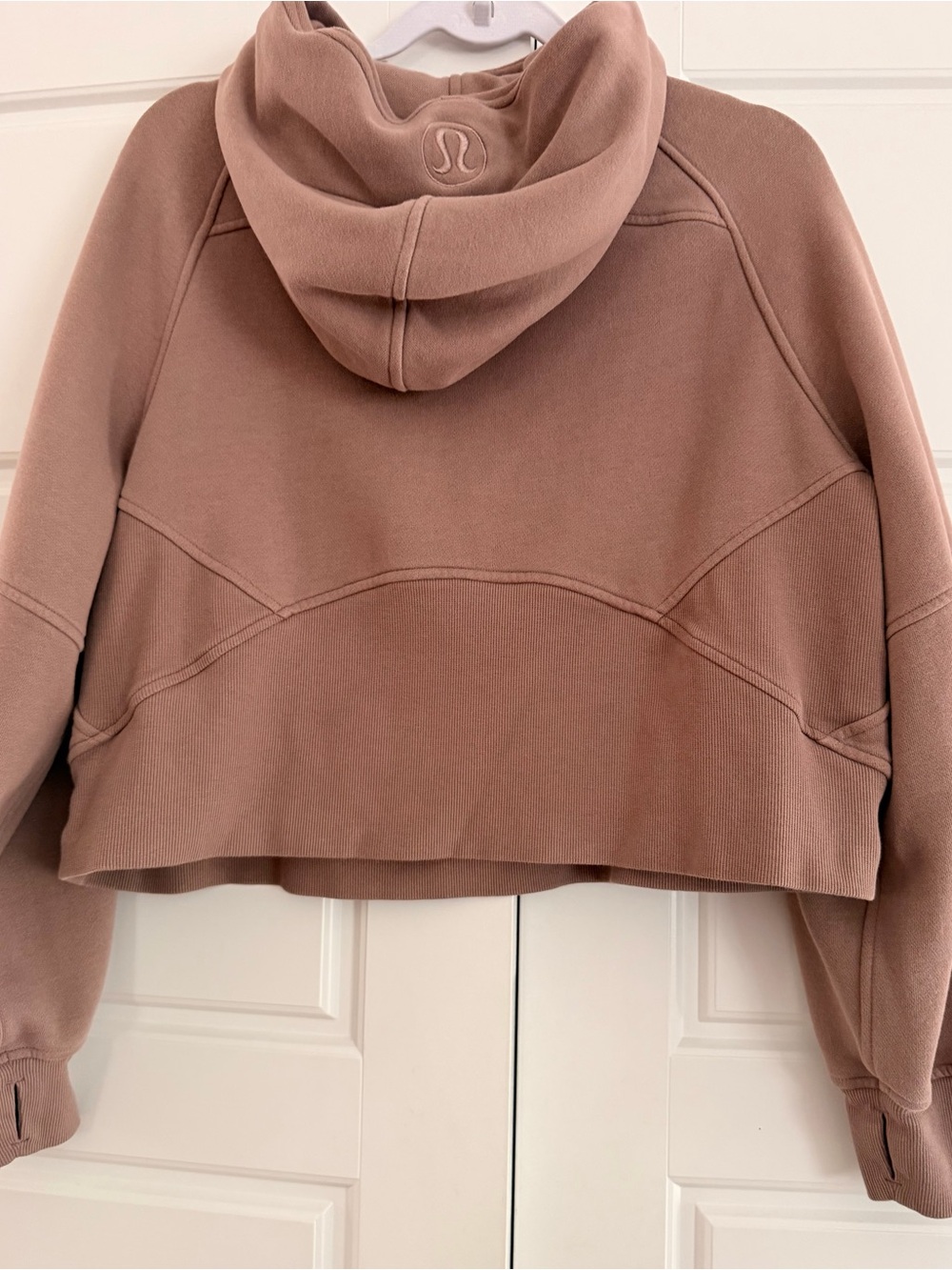 Lululemon Scuba Oversized Half-Zip Hoodie with gold size m/l - Picture 3 of 5